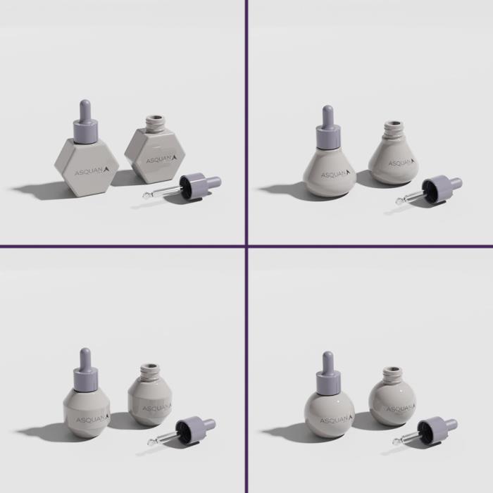 Never Play Safe, Take it to the Next Level with Asquans Unique Dropper Bottles